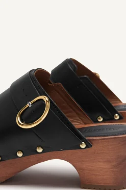 ba&sh Chaussures*Clog. Noir
