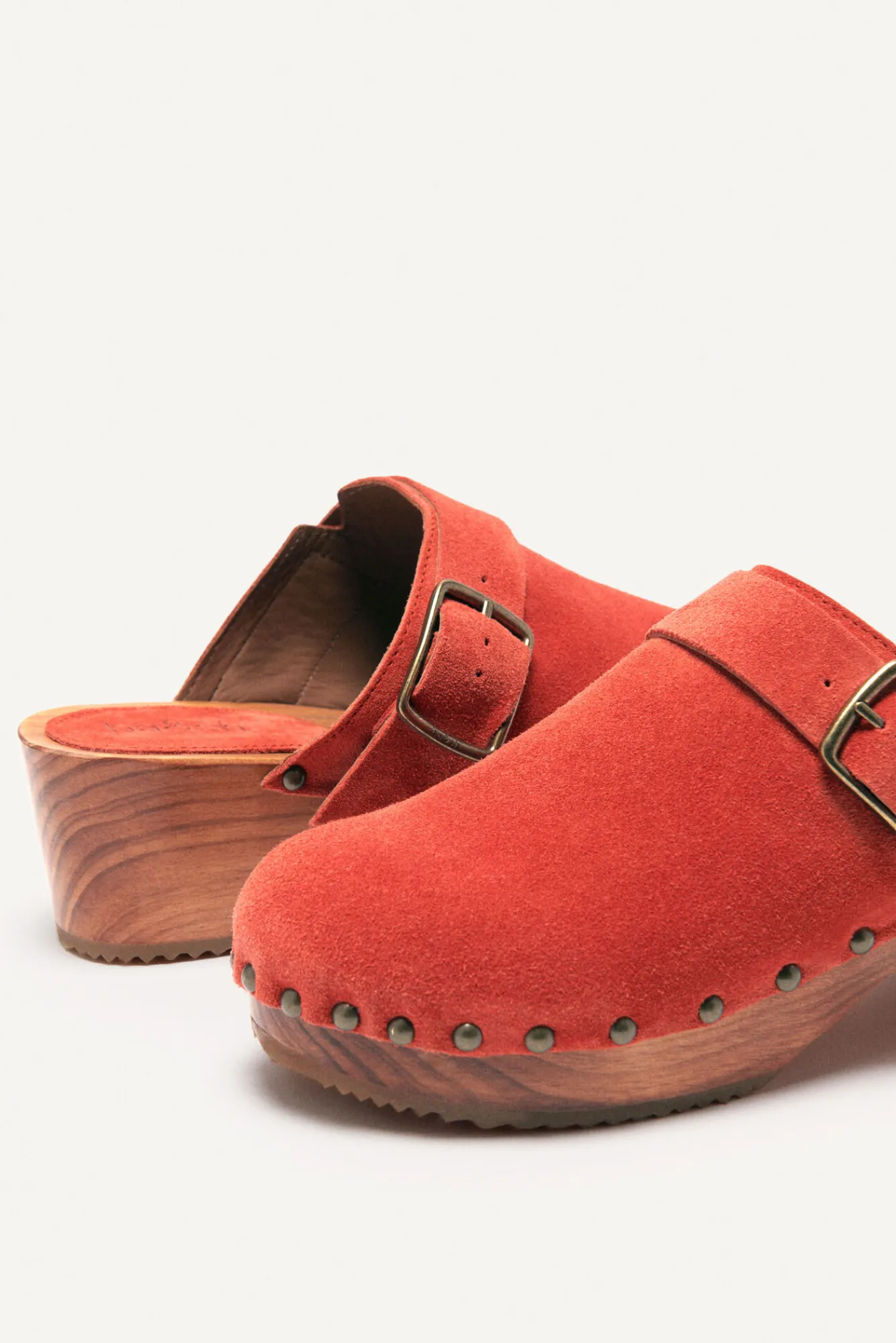 ba&sh Chaussures*Clog. Jaune-Orange