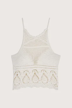 ba&sh Mailles*Colza. Blanc Ecru