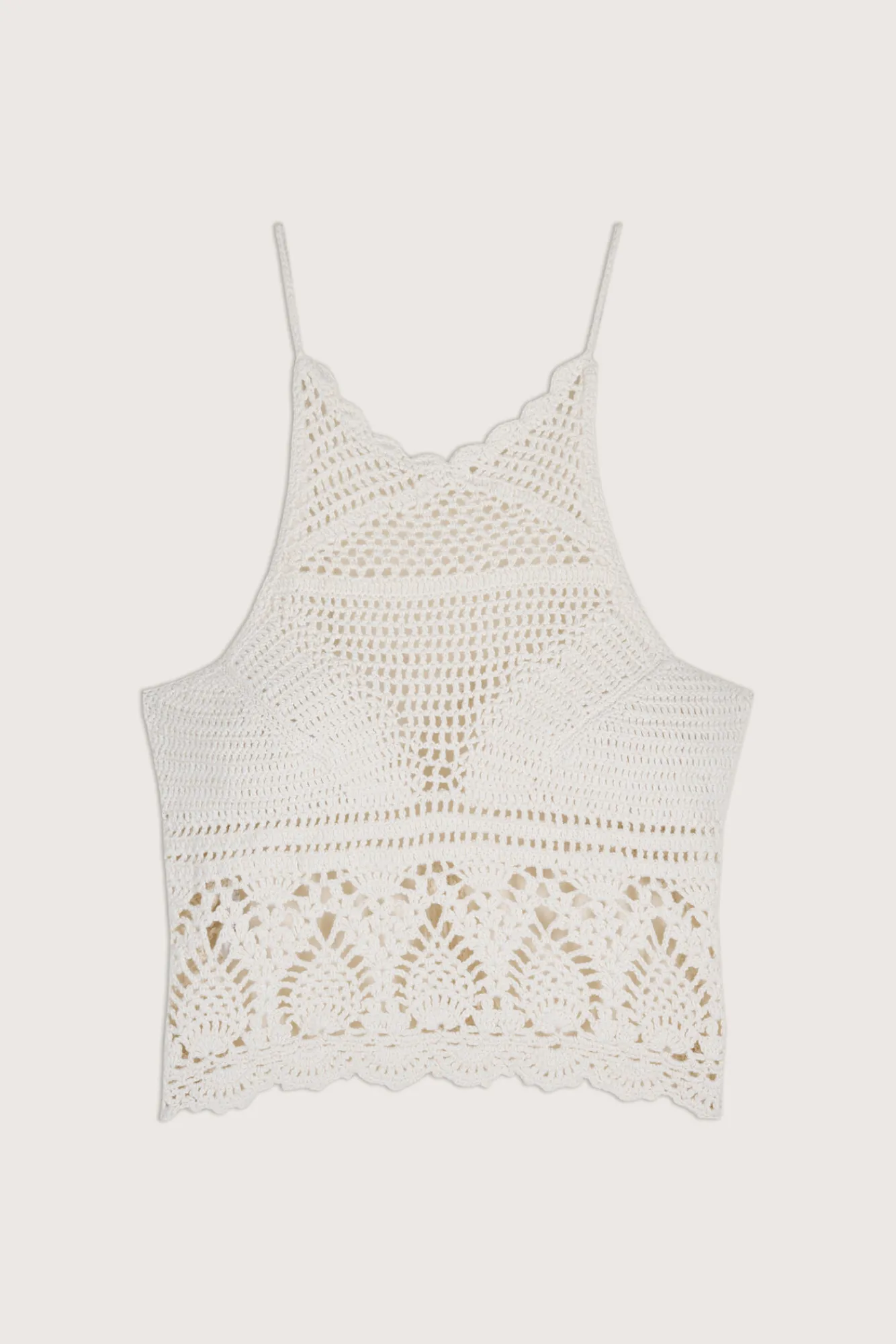 ba&sh Mailles*Colza. Blanc Ecru