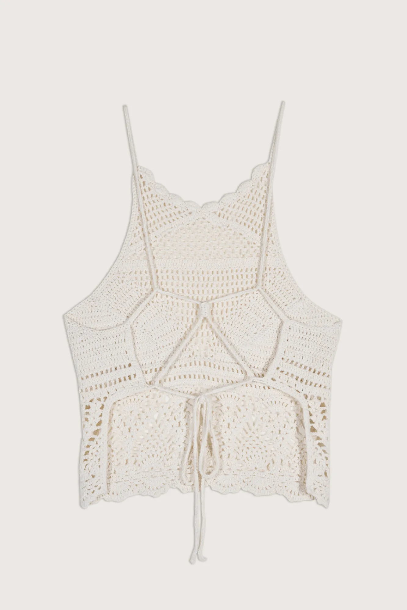 ba&sh Mailles*Colza. Blanc Ecru