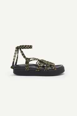 ba&sh Chaussures*Crecking. Noir