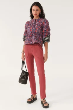 ba&sh Pantalons*Csally. Blanc