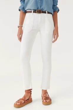 ba&sh Pantalons*Csally. Blanc