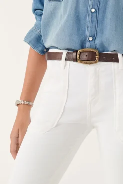 ba&sh Pantalons*Csally. Blanc