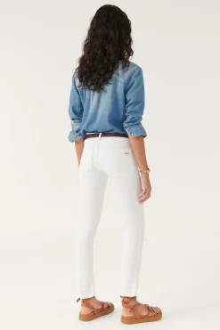 ba&sh Pantalons*Csally. Blanc