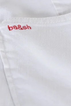 ba&sh Pantalons*Csally. Blanc
