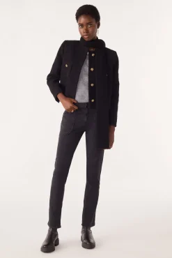 ba&sh Denim*Csally. Noir