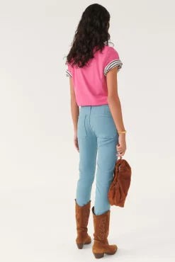 ba&sh Pantalons*Csally. Blanc