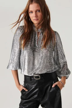 ba&sh Tops & Chemises*Dalla. Gris