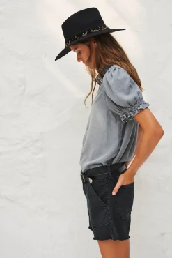 ba&sh Tops & Chemises*Danee. Gris