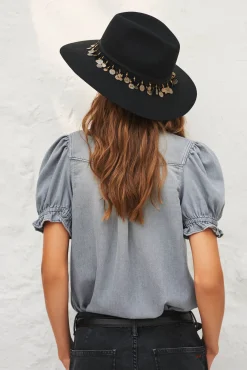 ba&sh Tops & Chemises*Danee. Gris