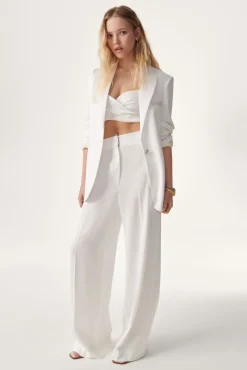 ba&sh Pantalons*Daura. Blanc Ecru