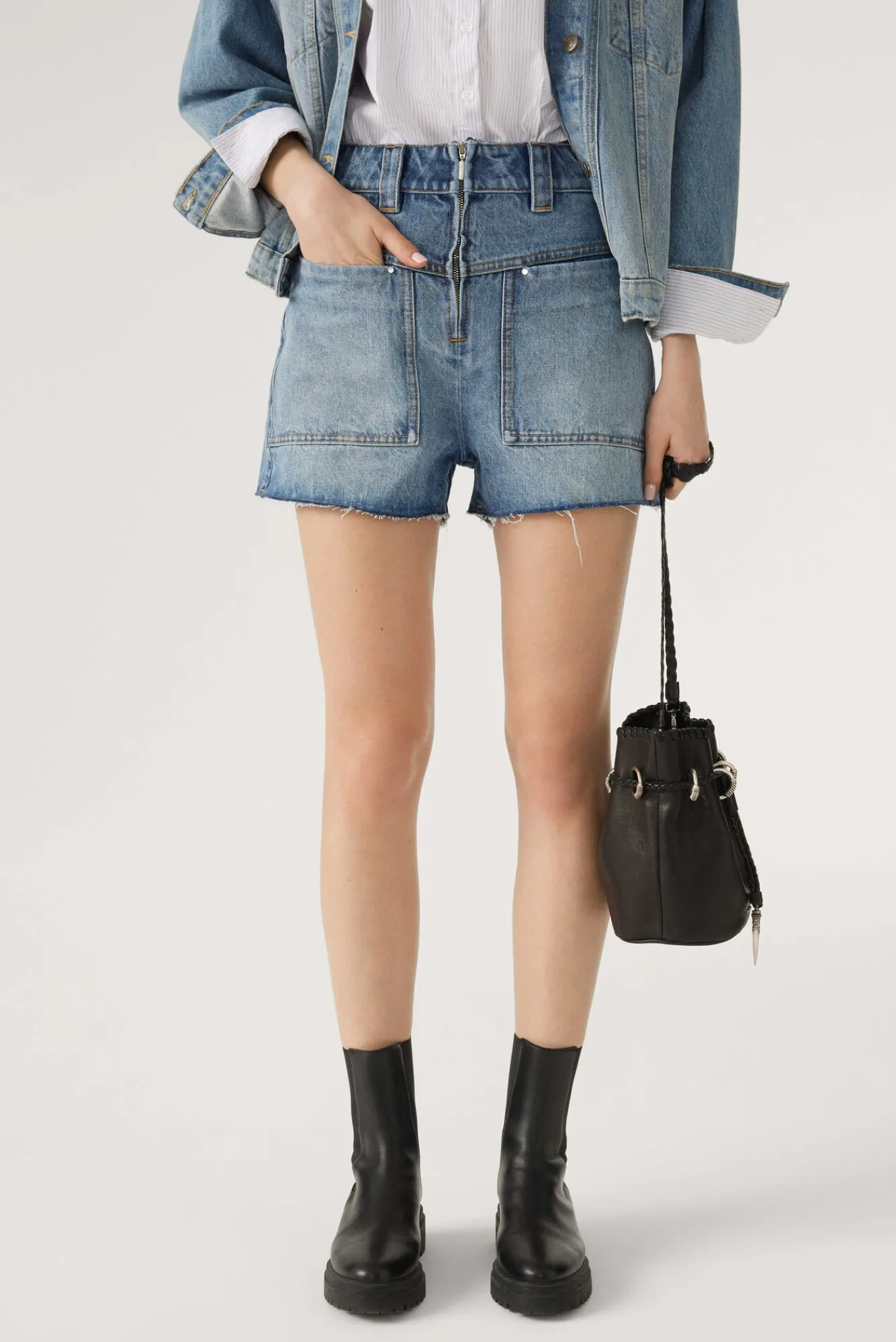 ba&sh Jupes & Shorts*David. Bleu