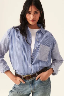 ba&sh Tops & Chemises*Deborah. Bleu