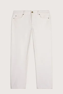 ba&sh Denim*Devon. Blanc Ecru