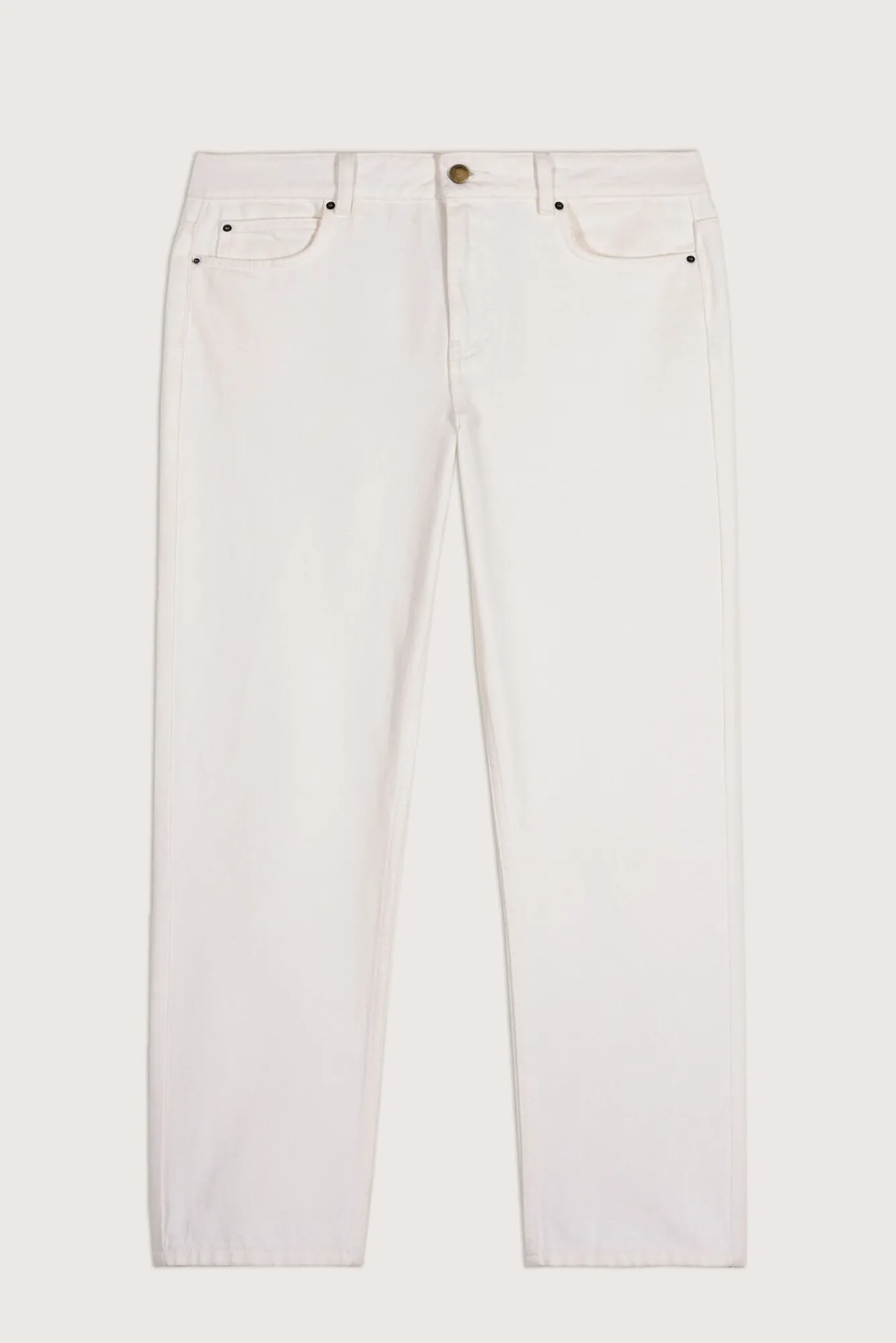 ba&sh Denim*Devon. Blanc Ecru