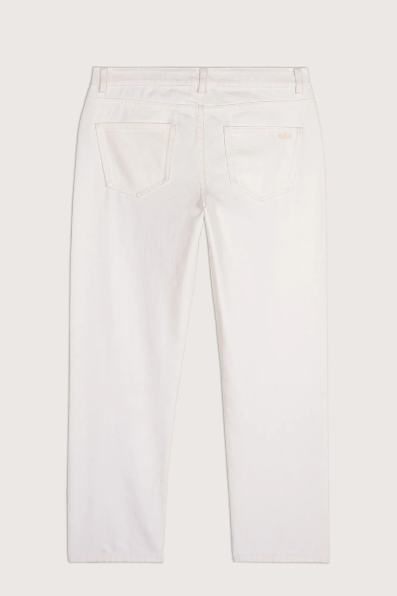 ba&sh Denim*Devon. Blanc Ecru