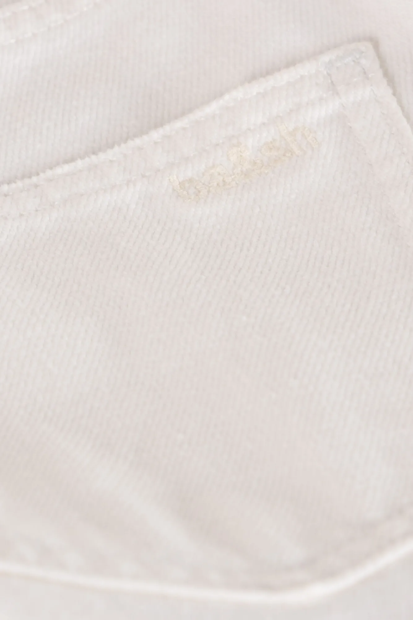 ba&sh Denim*Devon. Blanc Ecru