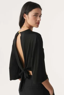 ba&sh Tops & Chemises*Doha. Noir
