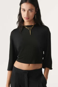 ba&sh Tops & Chemises*Doha. Noir