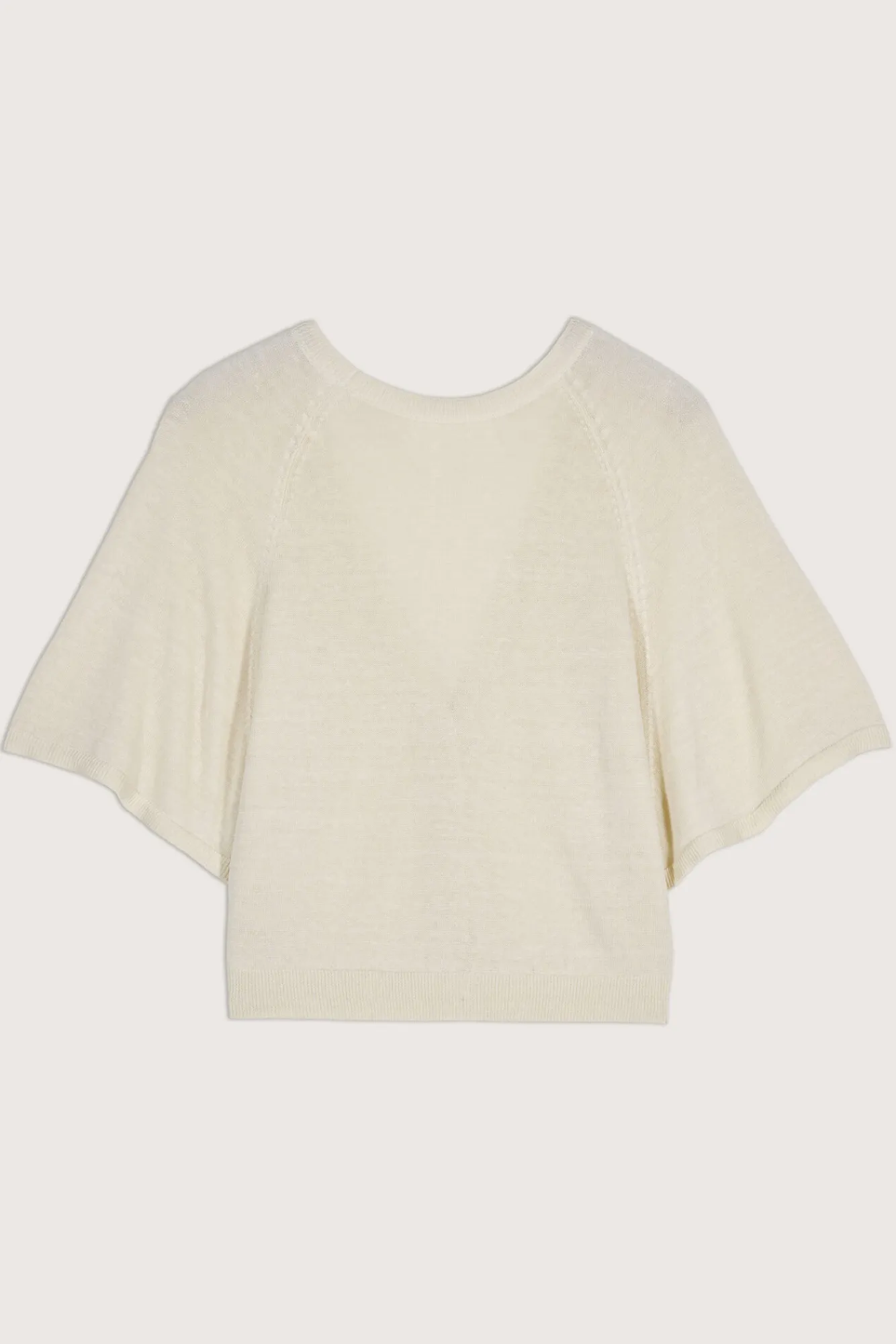 ba&sh Mailles*Domino. Blanc Ecru