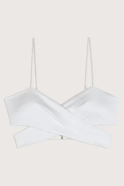 ba&sh Tops & Chemises*Dyara. Blanc Ecru