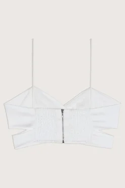 ba&sh Tops & Chemises*Dyara. Blanc Ecru