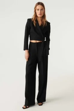 ba&sh Pantalons*Edwin. Noir