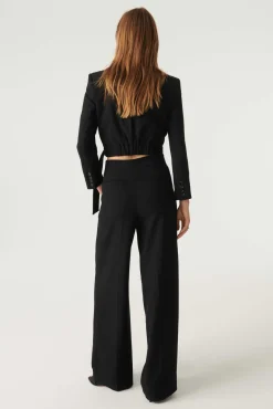 ba&sh Pantalons*Edwin. Noir