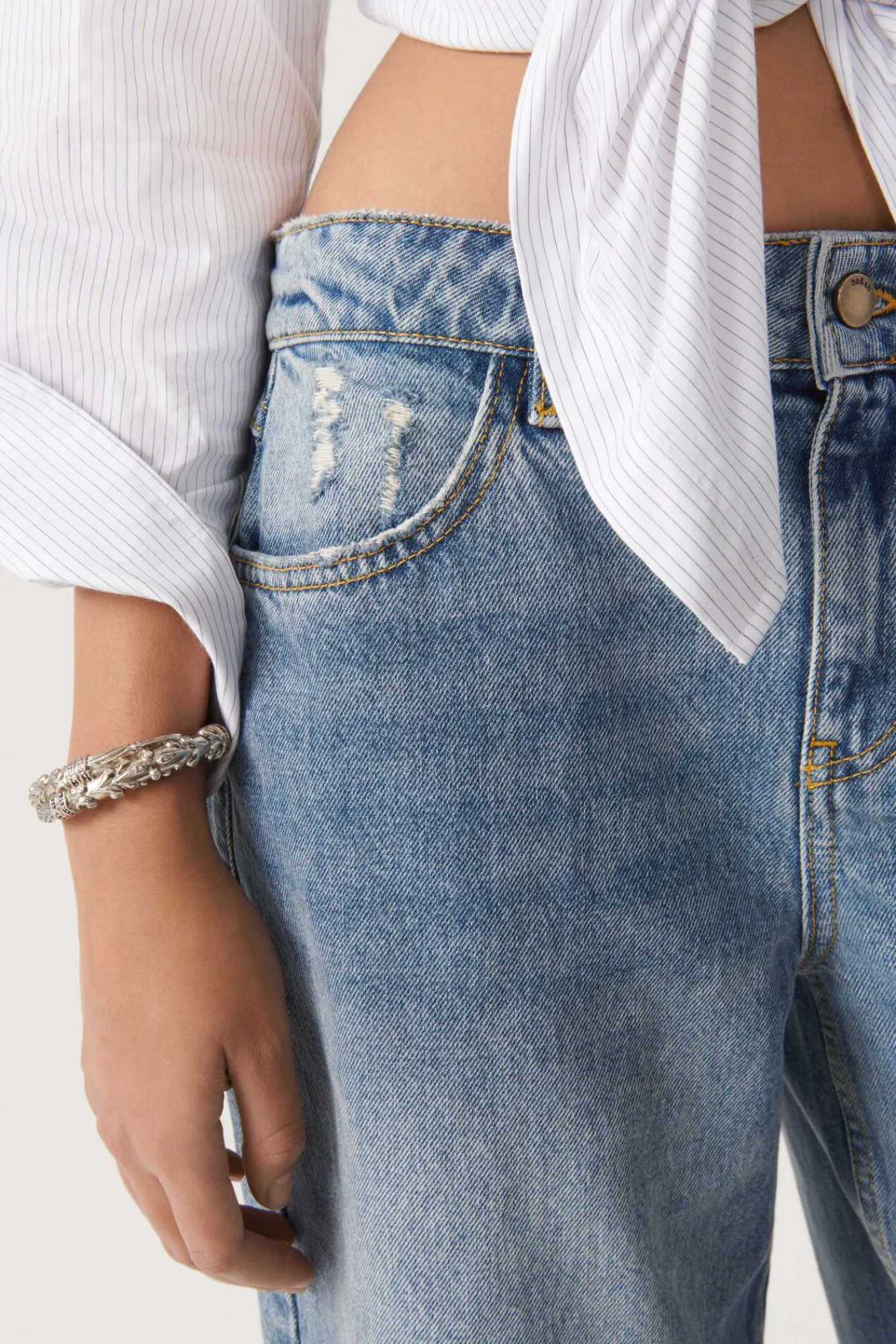 ba&sh Denim*Elgo. Bleu