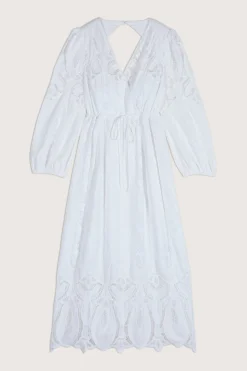 ba&sh Robes*Eloise. Blanc Ecru