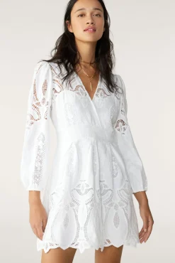 ba&sh Robes*Erin. Blanc Ecru