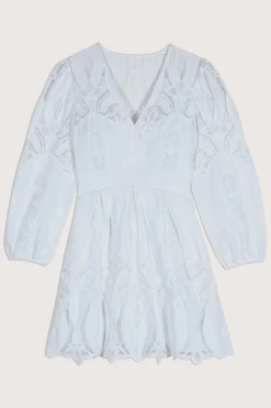 ba&sh Robes*Erin. Blanc Ecru