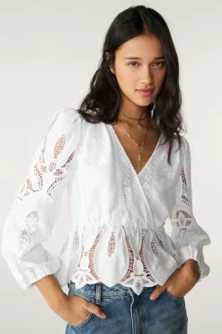 ba&sh Tops & Chemises*Etlin. Blanc Ecru