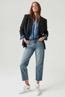 ba&sh Denim*Evan. Bleu