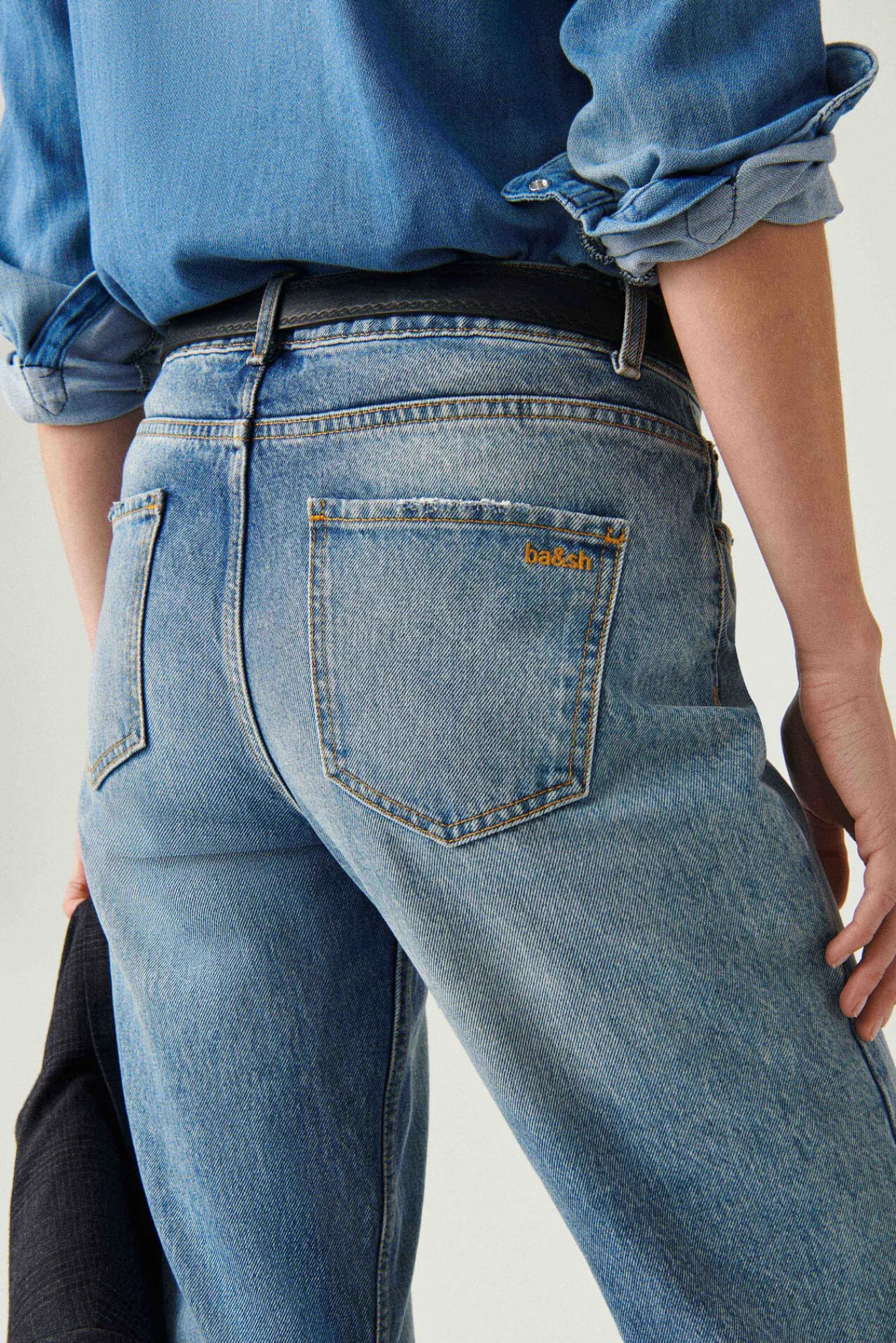 ba&sh Denim*Evan. Bleu