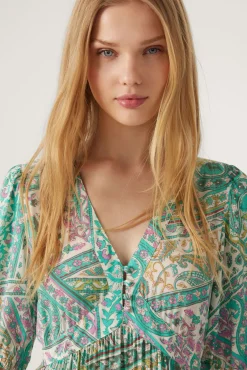 ba&sh Robes*Falba. Vert