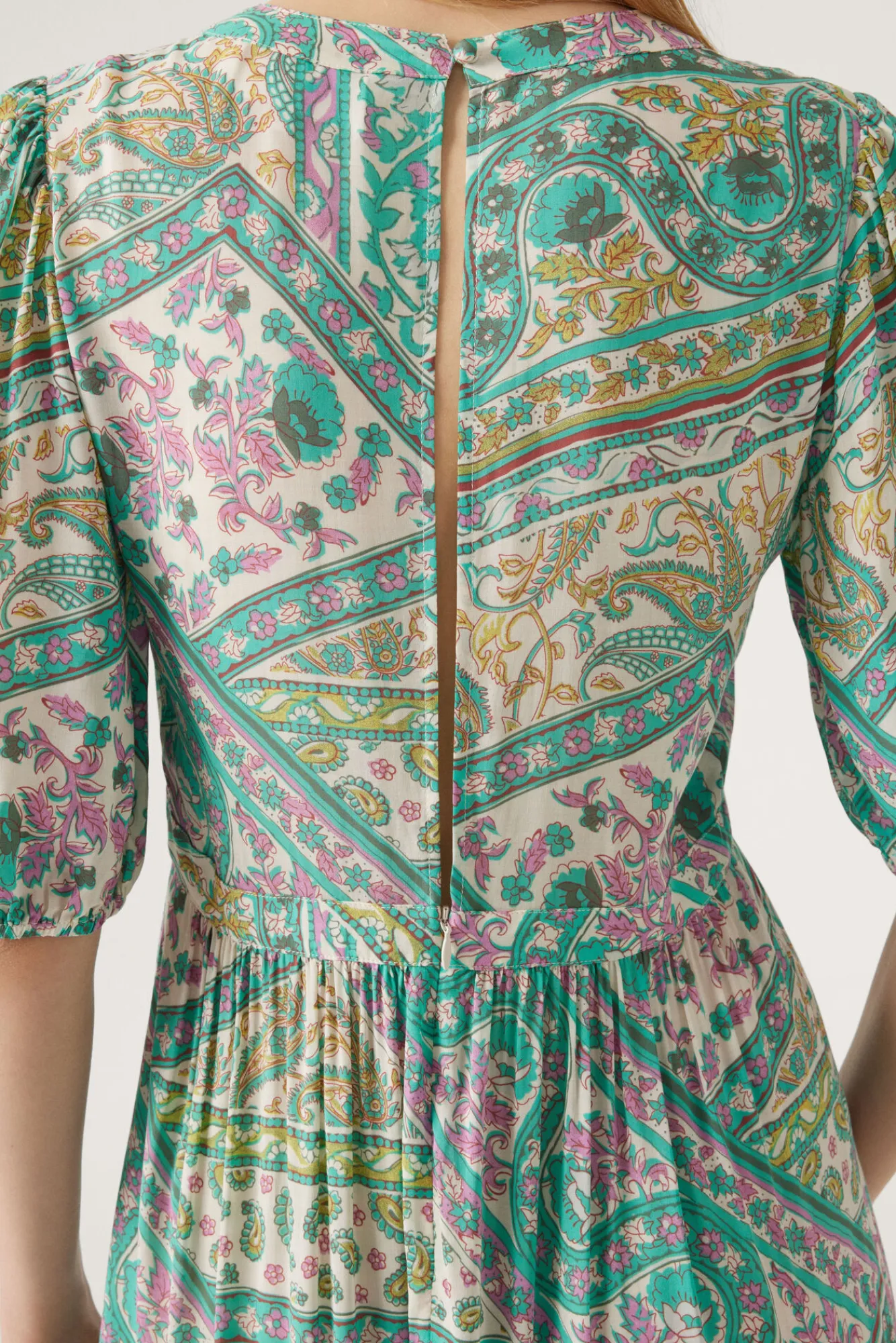 ba&sh Robes*Falba. Vert
