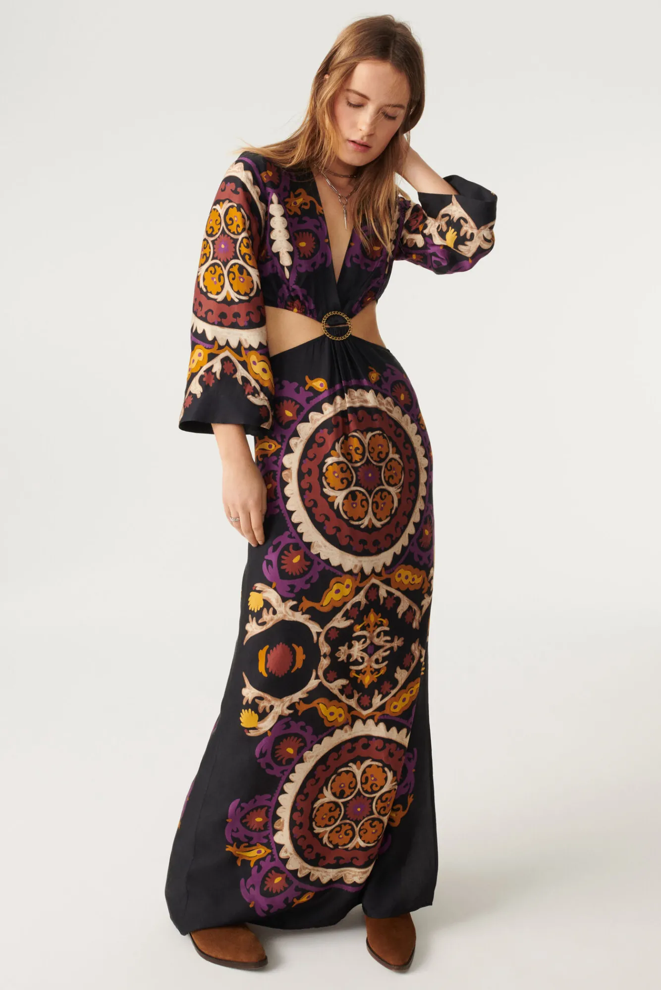 ba&sh Robes*Falva. Noir