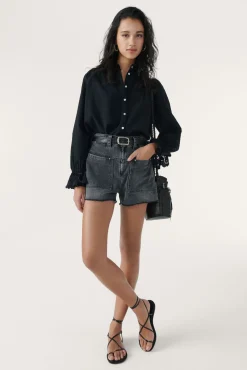 ba&sh Tops & Chemises*Feely. Noir
