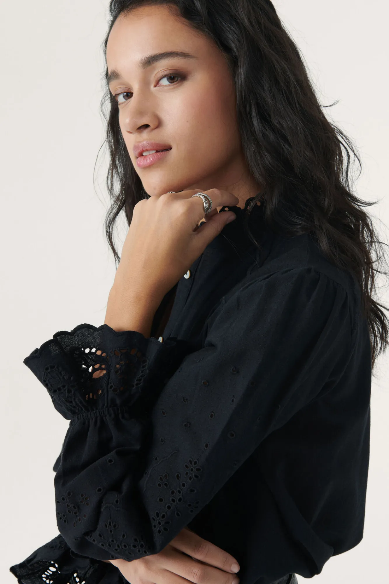 ba&sh Tops & Chemises*Feely. Noir