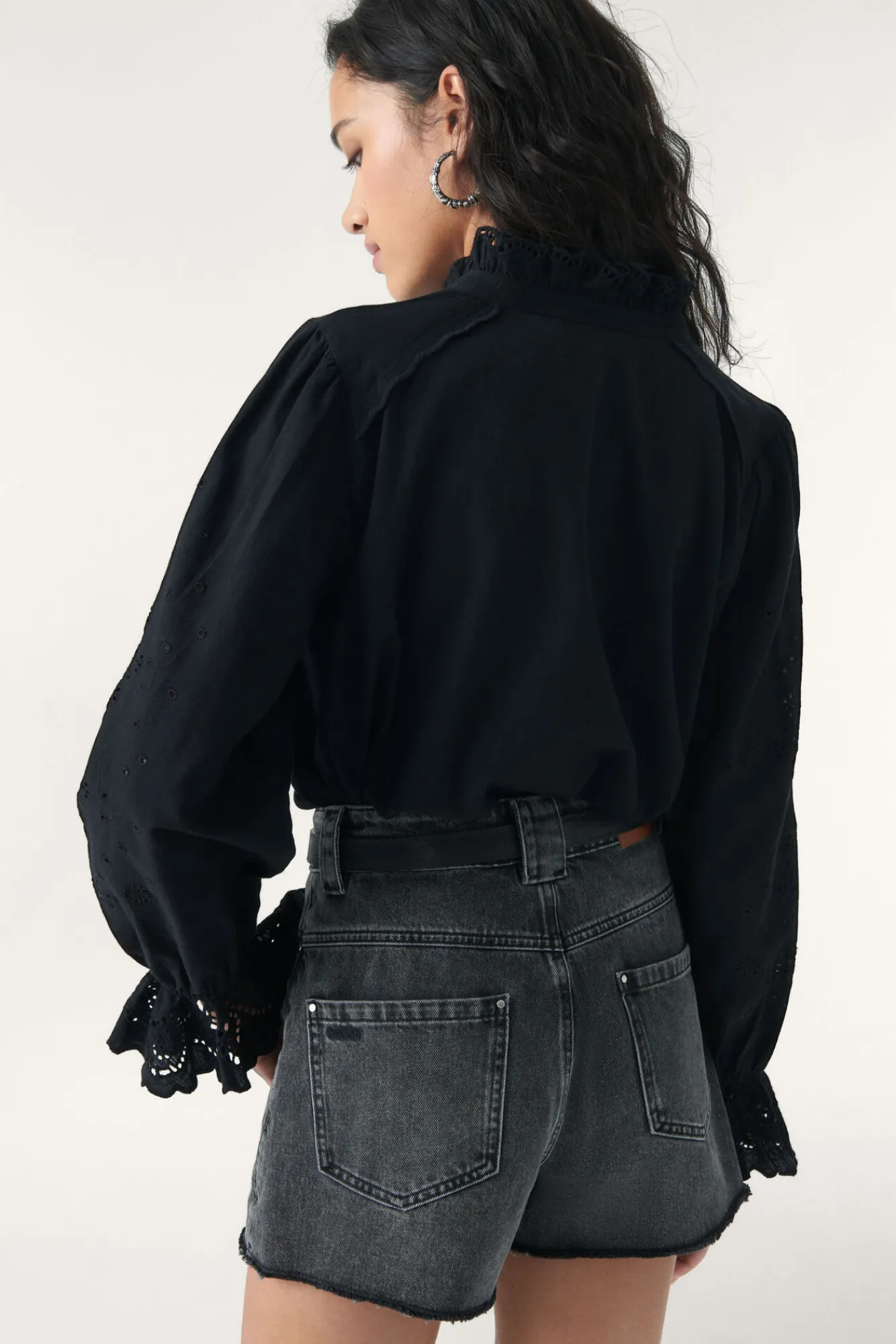 ba&sh Tops & Chemises*Feely. Noir