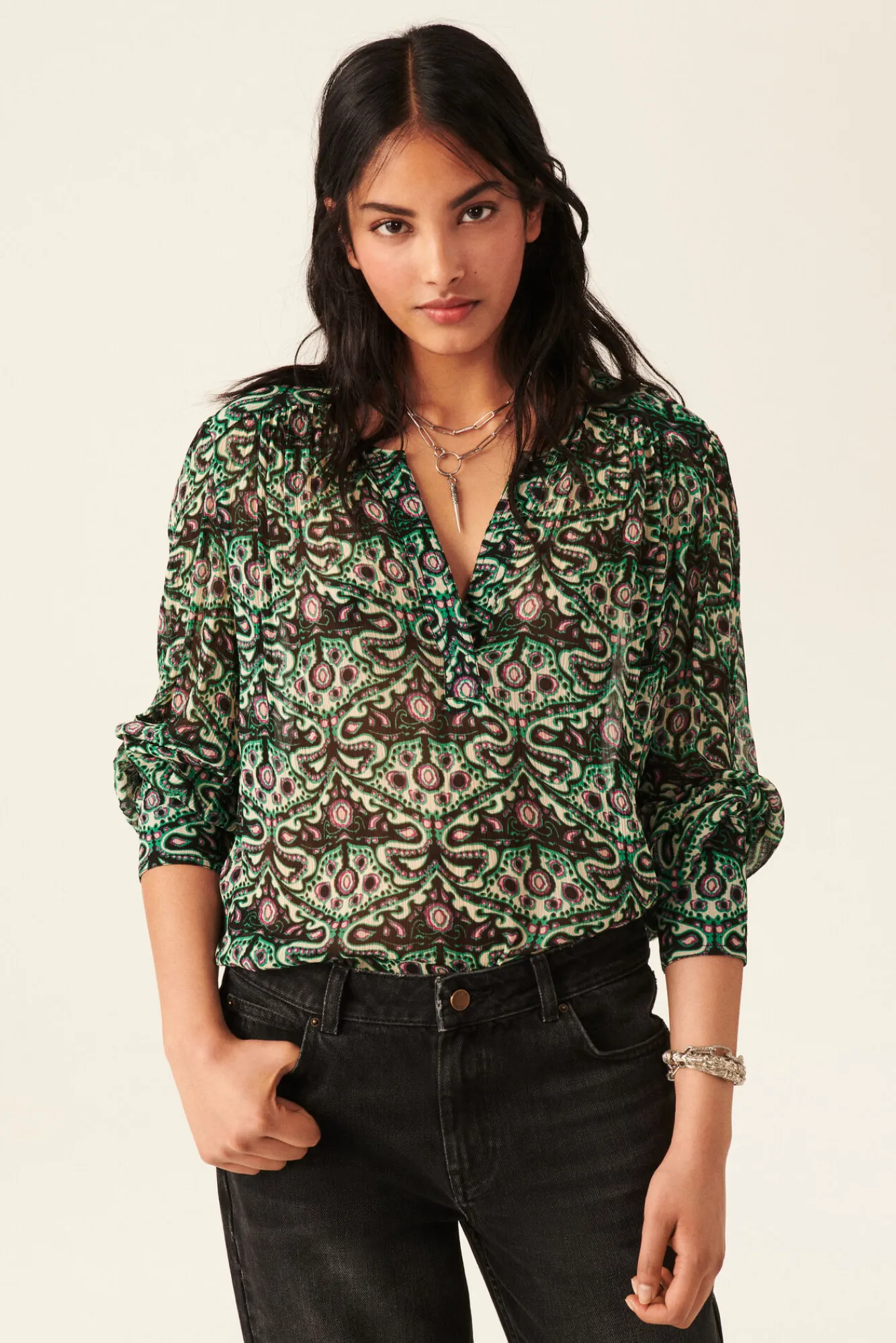 ba&sh Tops & Chemises*Fel. Vert