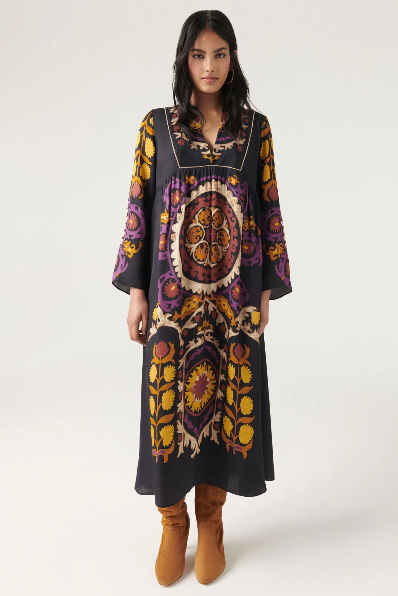 ba&sh Robes*Felicia. Noir