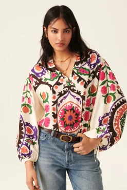 ba&sh Tops & Chemises*Fida. Noir