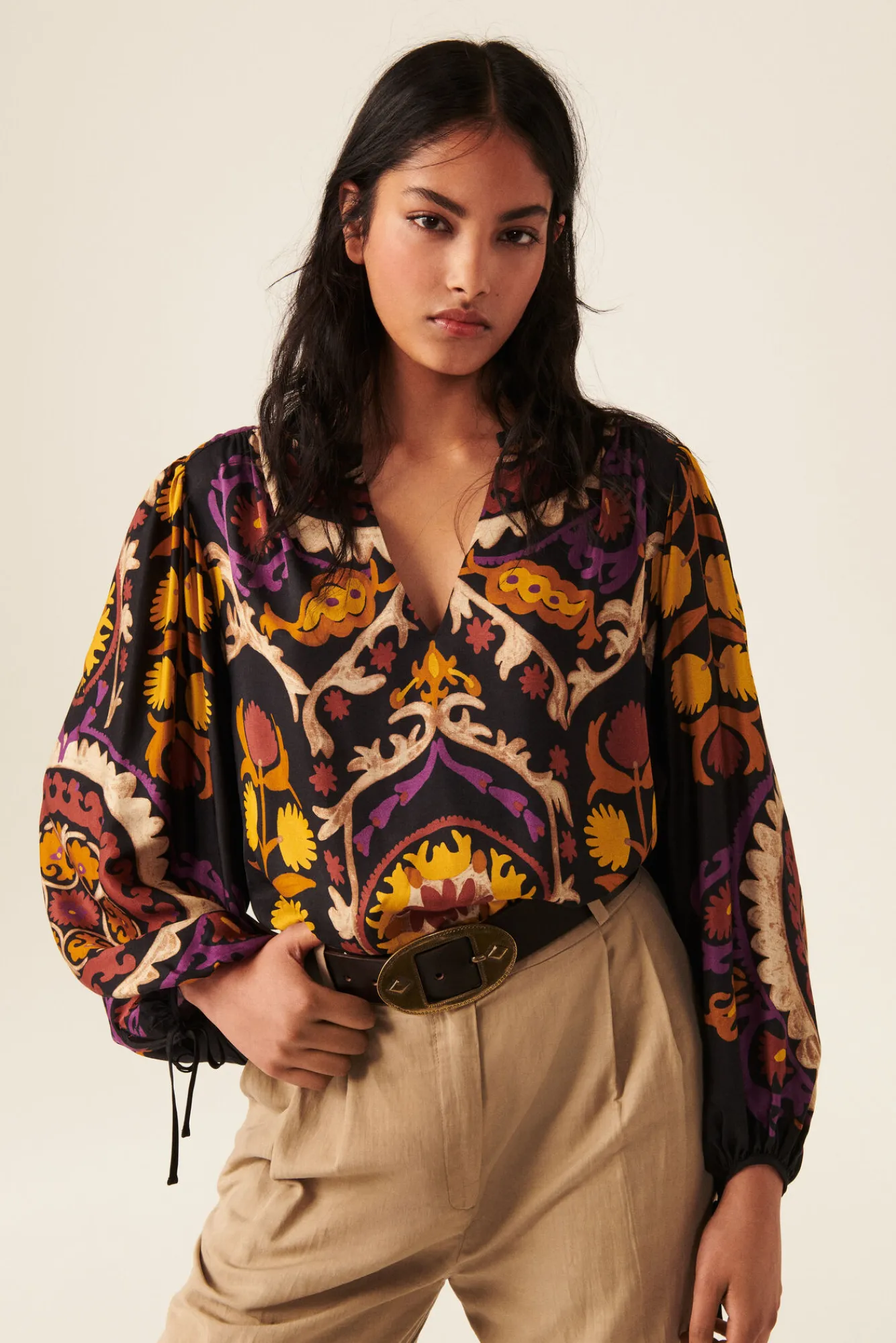 ba&sh Tops & Chemises*Fida. Noir