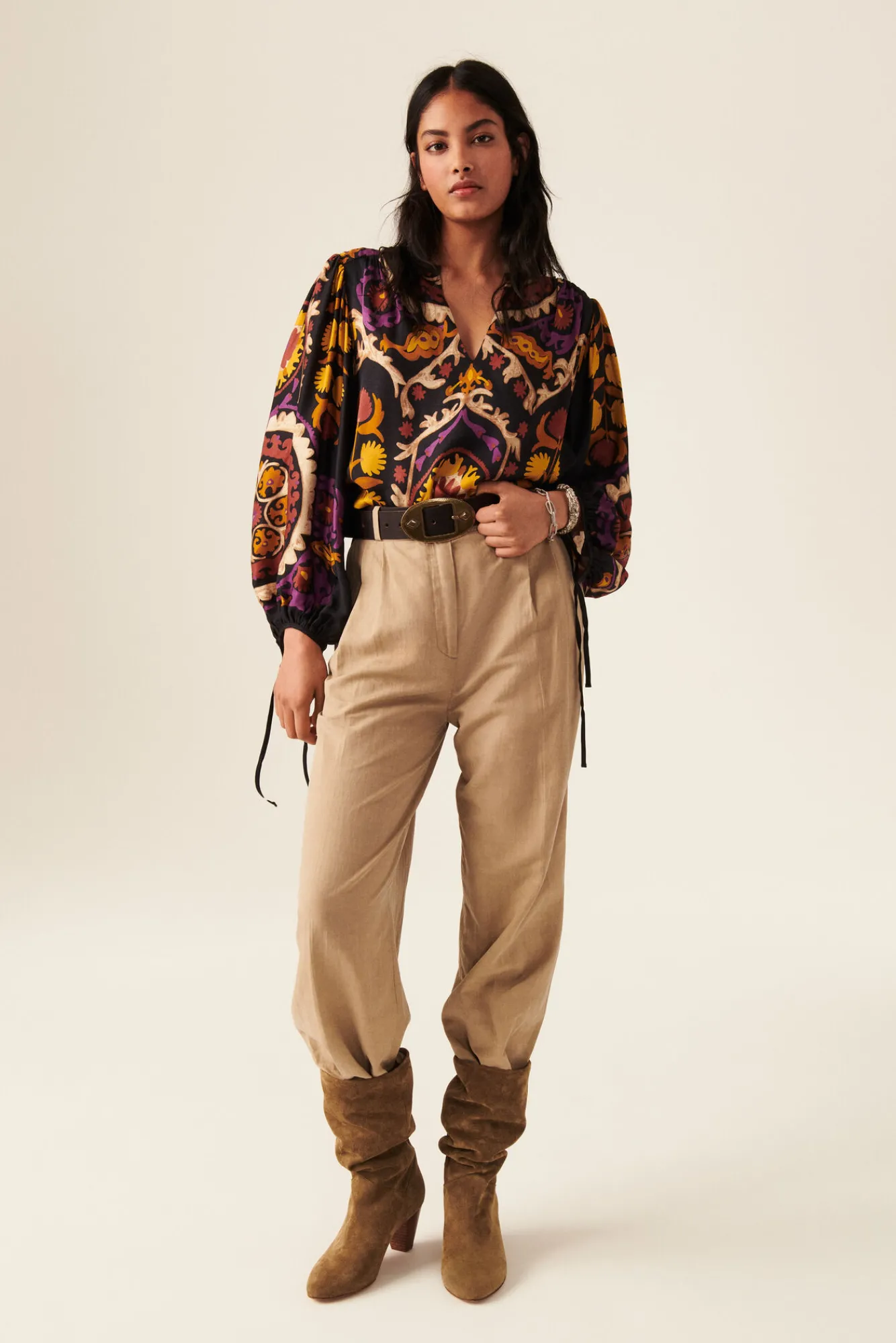ba&sh Tops & Chemises*Fida. Noir