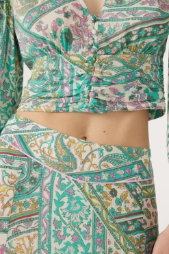 ba&sh Tops & Chemises*Finka. Vert
