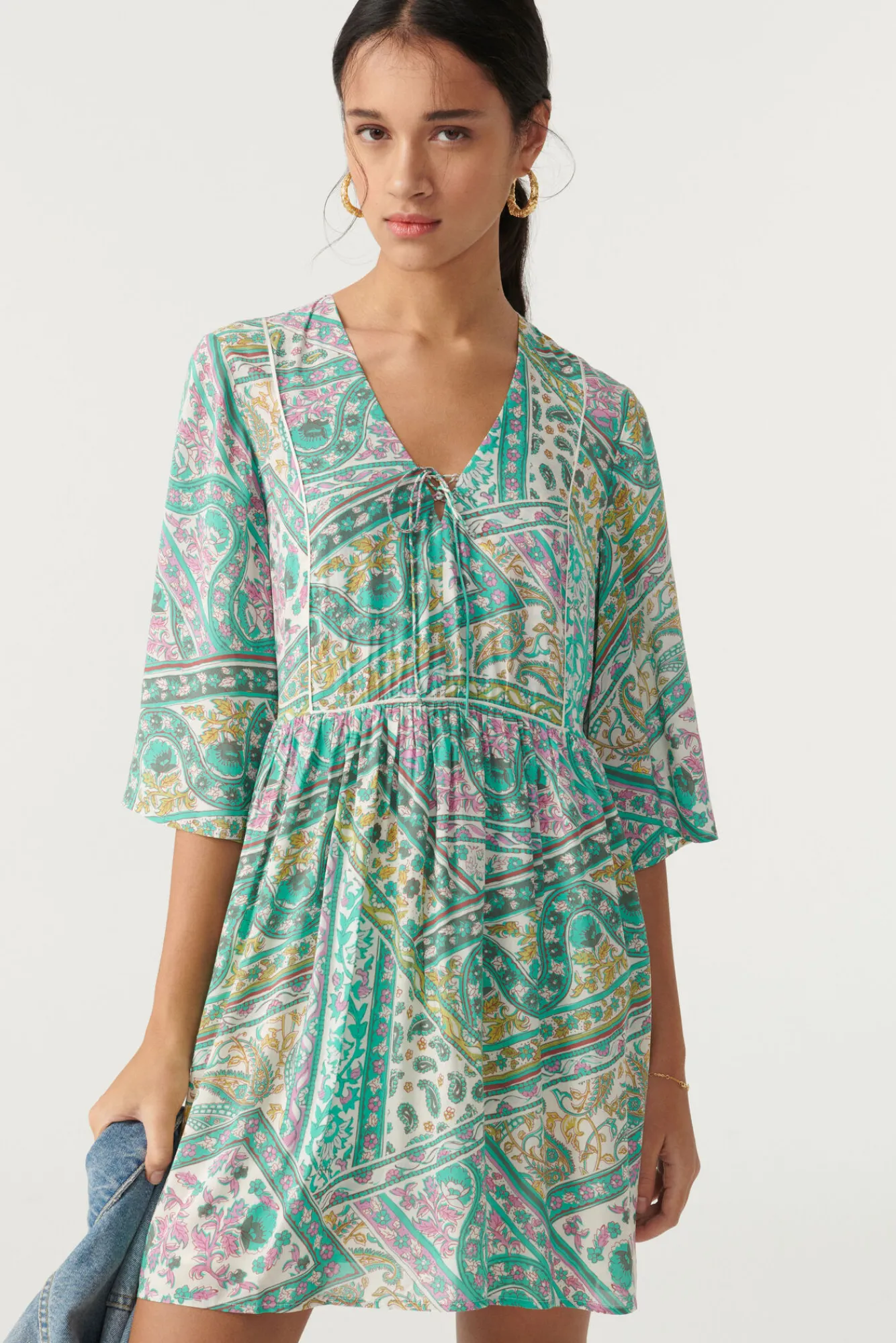 ba&sh Robes*Fleur. Vert